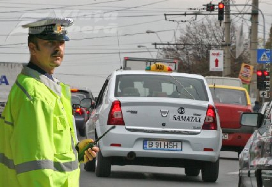 Taxiurile, în vizorul Poliţiei Rutiere