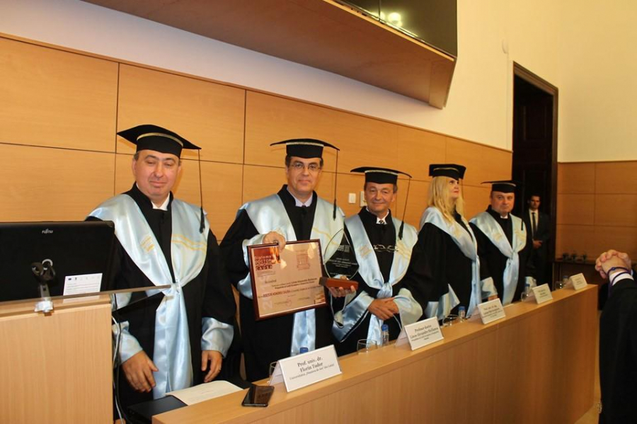 Preşedintele Curţii Europene a Drepturilor Omului, Doctor Honoris Causa la UDJG