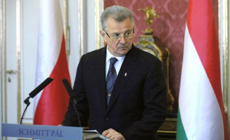 Preşedintele ungar, Pal Schmitt, a demisionat
