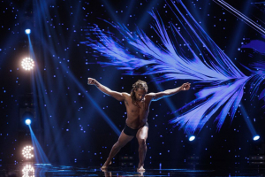 Gălăţeanul Momo Peter Sanno a revenit la „Românii au talent”: „Dansul, o bătaie de inimă în plus”