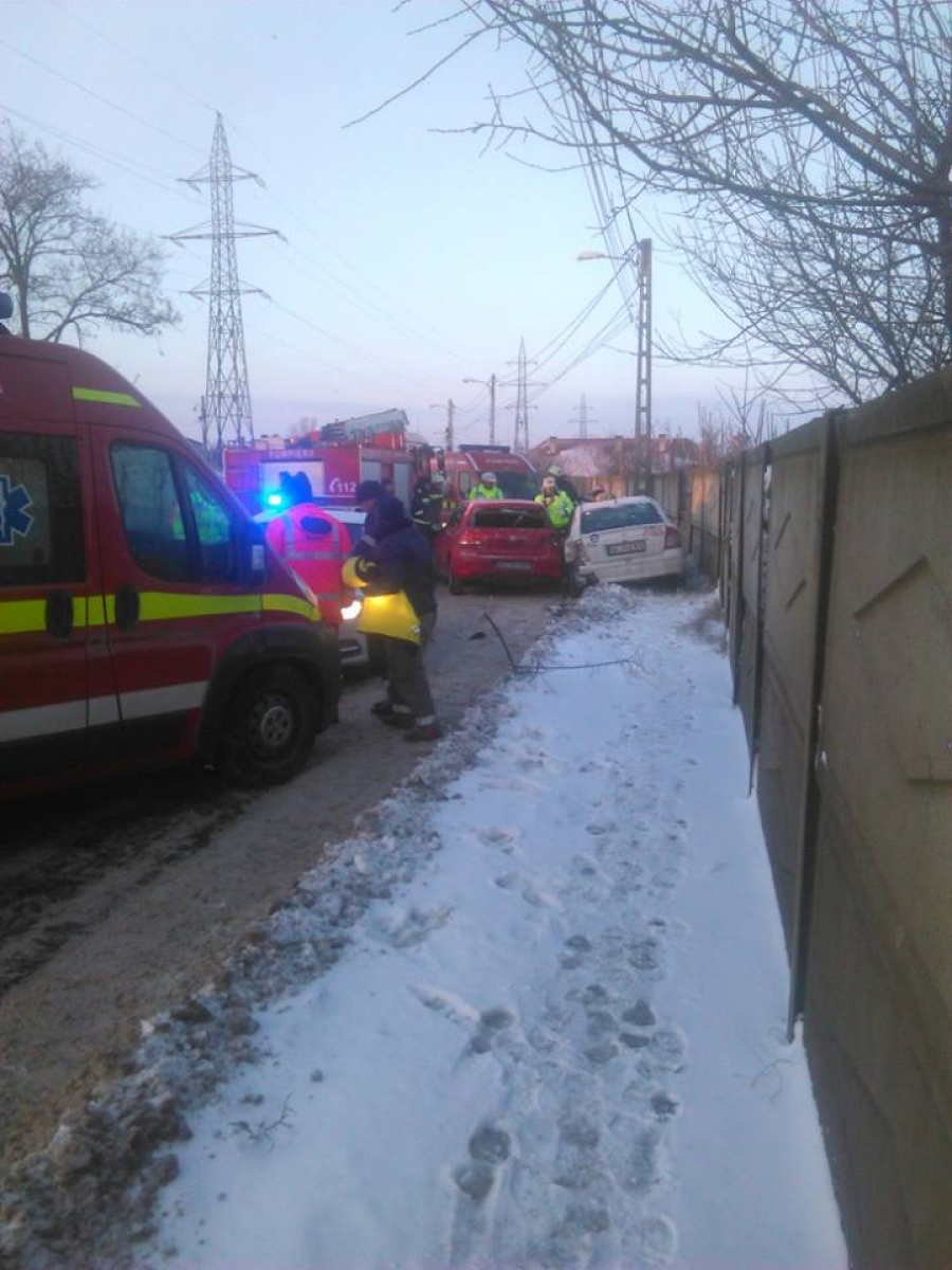 Accident GRAV în Valea oraşului