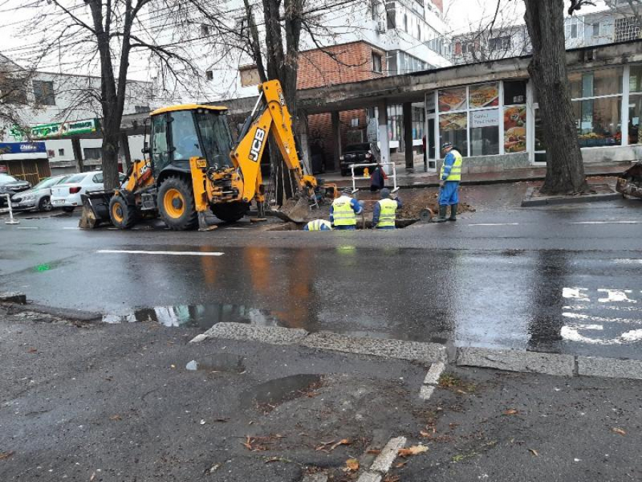 Avarie după avarie, la rețeaua de apă