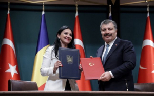 Ministrul român al Sănătăţii şi ministrul turc al Sănătăţii