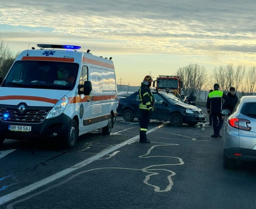 Accident rutier grav, pe digul dintre Galați și Brăila