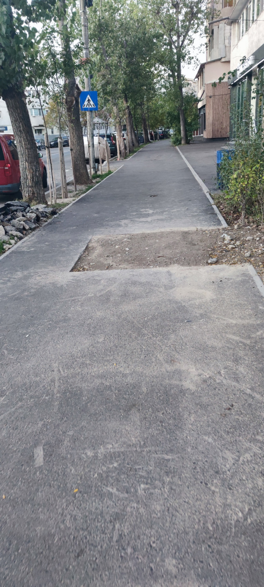 Poza zilei. Dar cu trotuarul nou ce-aţi avut?