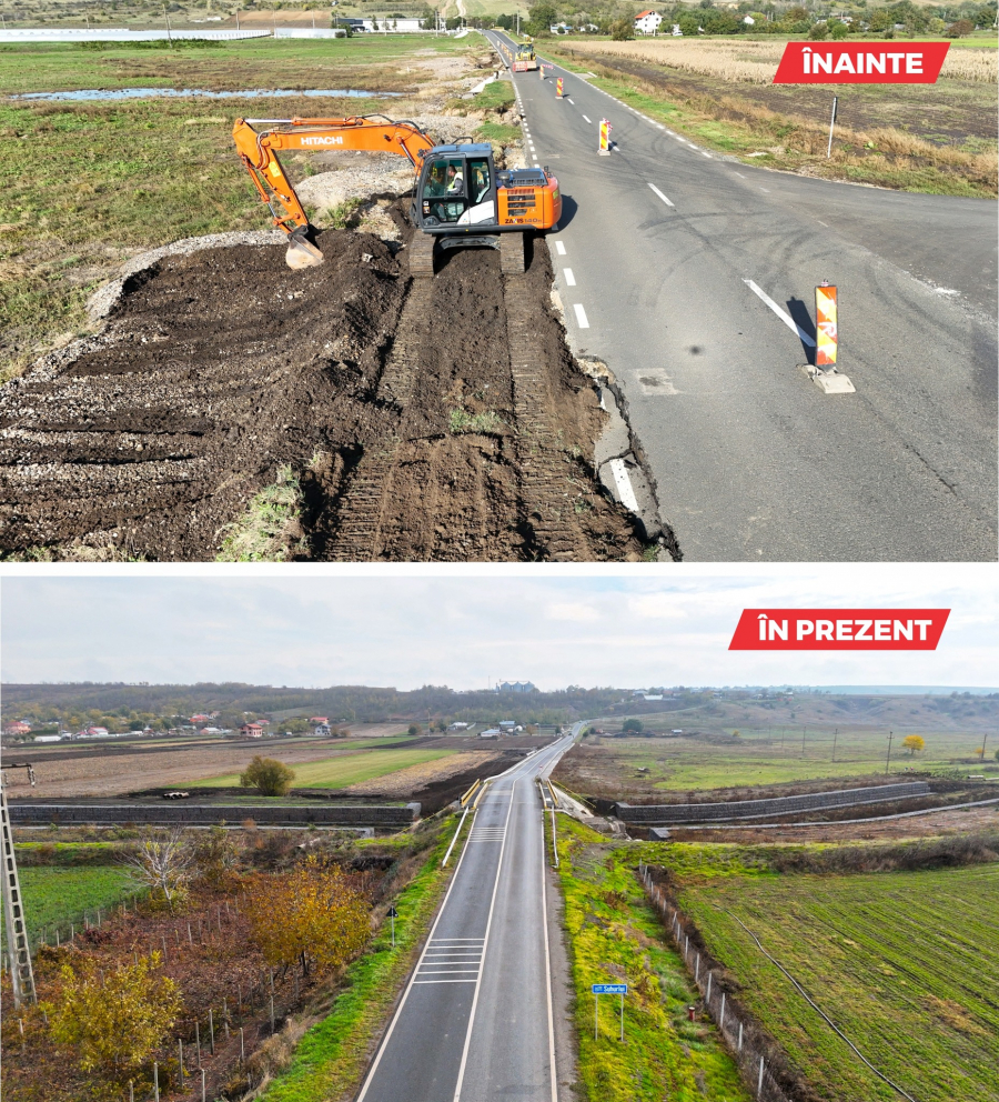 S-au finalizat lucrările de refacere a DJ 255, între Rediu și Suhulrui, investiţie în valoare de 5,3 milioane de lei