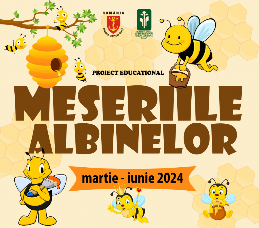 "Meseriile albinelor", proiect pentru copii