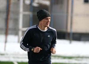 Sălăgeanu se antrenează pe &quot;Siderurgistul&quot;, după un program stabilit de preparatorul fizic Ionel Tămăşanu