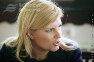Elena Udrea a debarcat, a văzut, a plecat