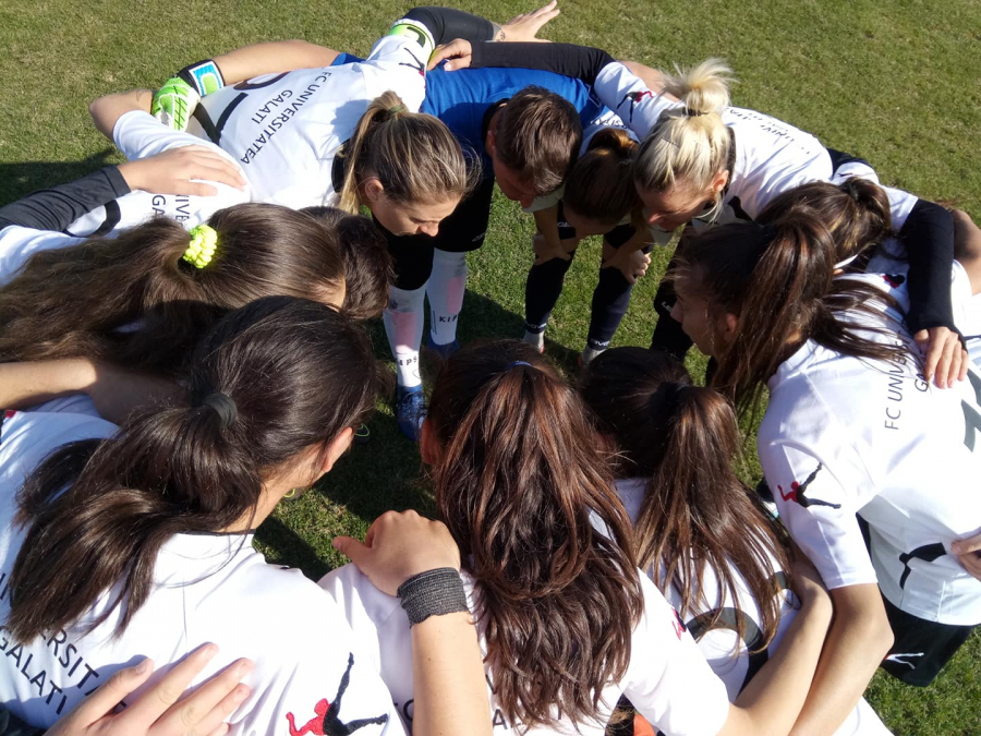 Duminica fotbalului feminin! Echipele AFC Universitatea joacă în cuplaj, la Siderurgistul