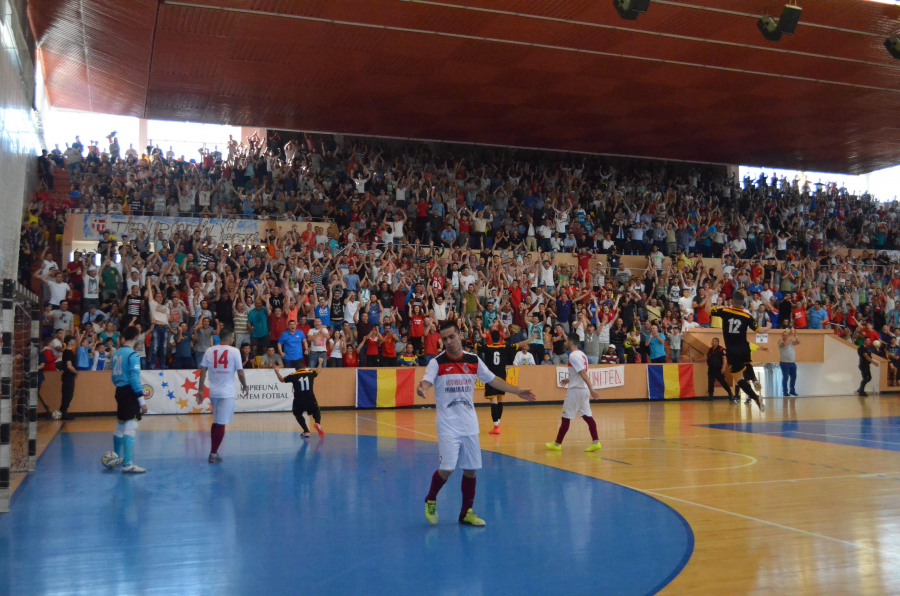 Candidatura Galaţiului, refuzată din nou de FRF. United a vrut să găzduiască turneul final al Cupei României la FUTSAL