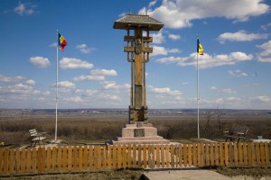 Troiţa de la Oancea - omagiu adus voievodului Moldovei