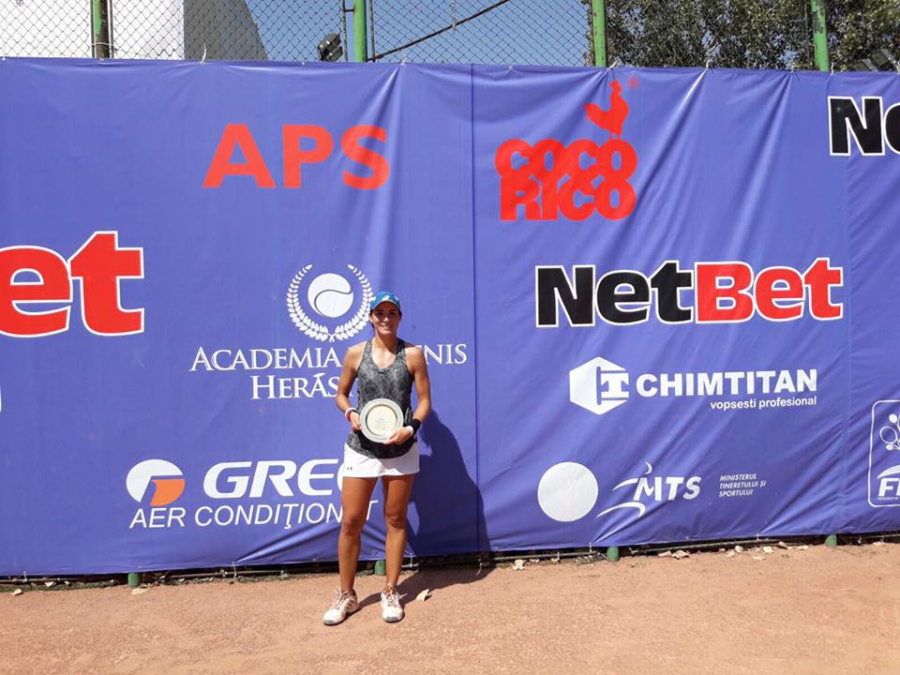 Gabriela Talabă a reușit “dubla” la turneul ITF de la Bucureşti