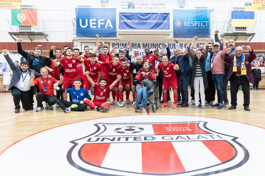 FUTSAL. Gălățenii merg mai departe în Liga Campionilor