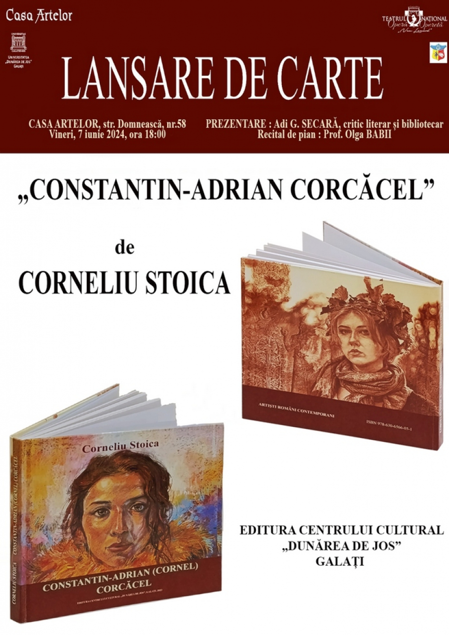 Album de artă dedicat lui Cornel Corcăcel