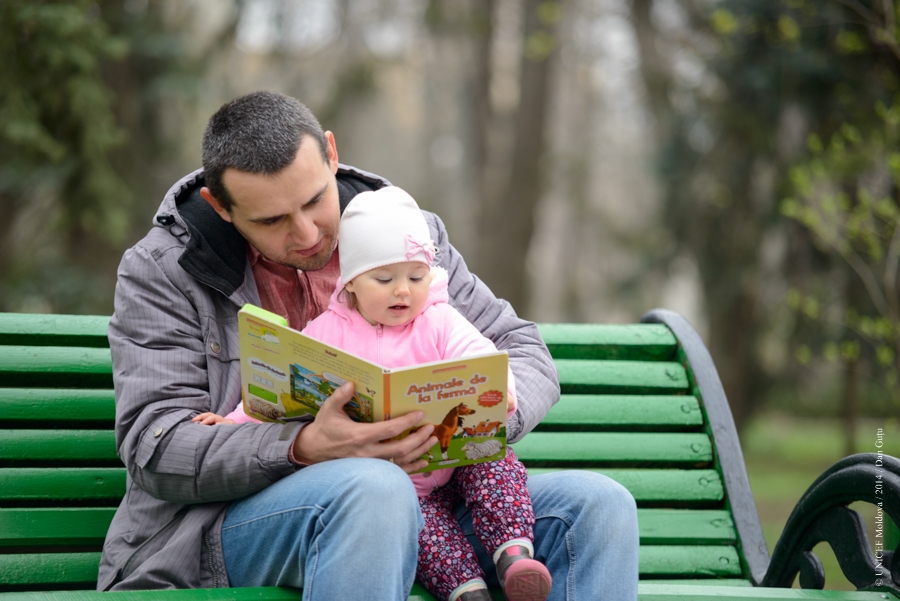 Copiii care petrec mai mult timp cu taţii lor au un IQ mai mare