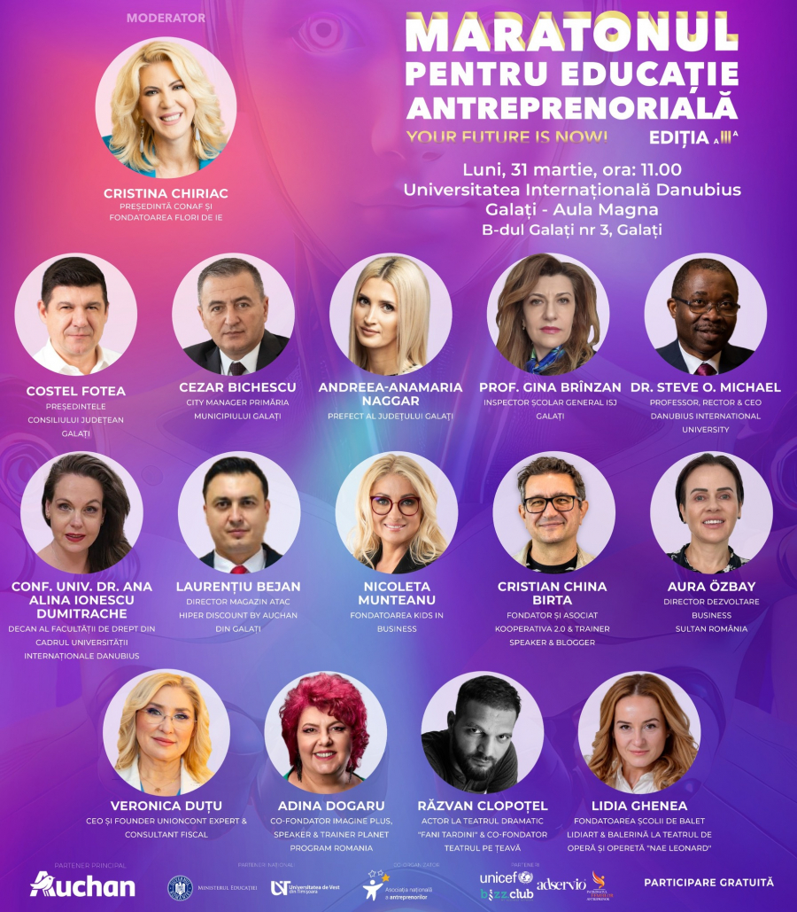 Tinerii gălățeni, viitorii antreprenori ai României