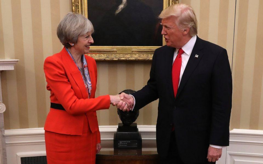 ACORD între Theresa May şi Donald Trump: Utilizarea armelor chimice să nu rămână fără răspuns
