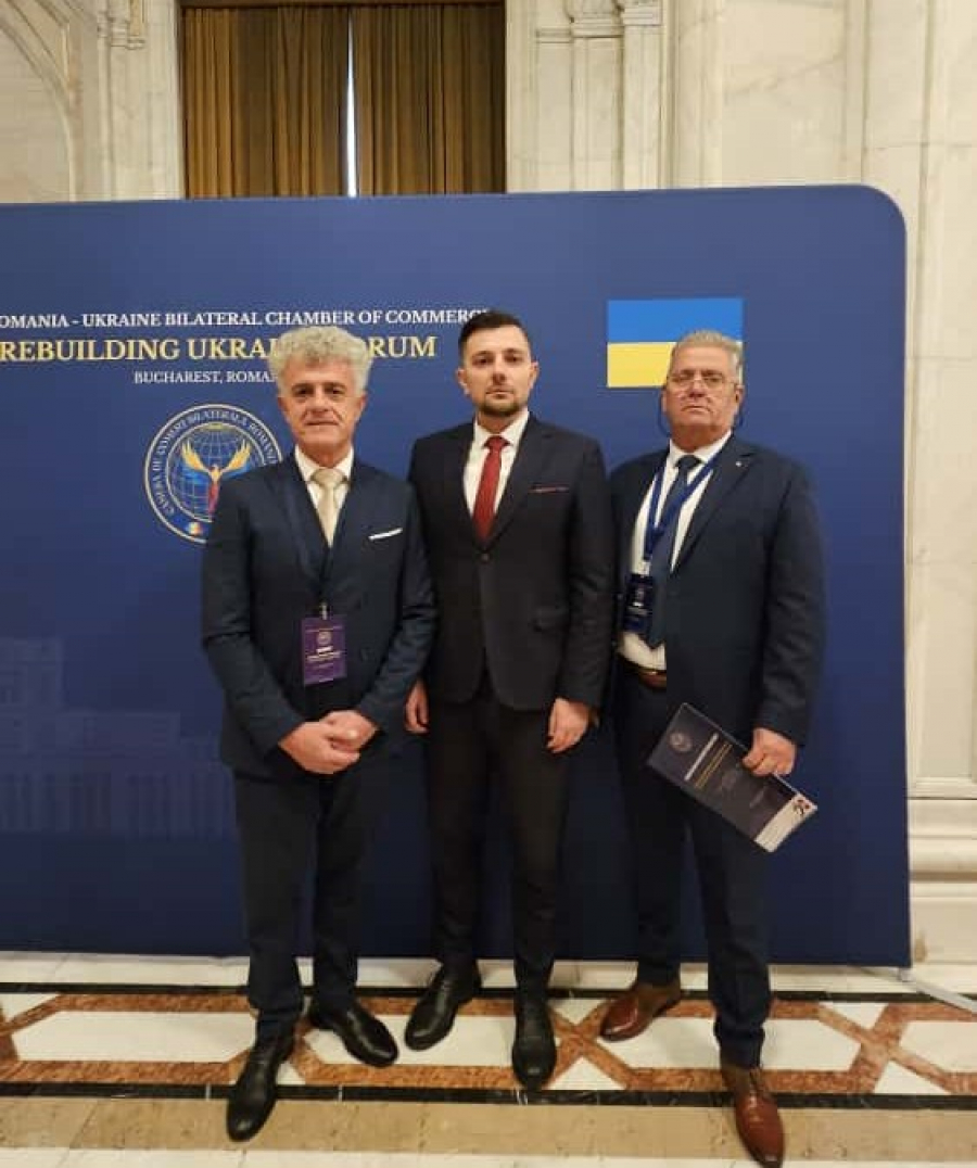 Zona Liberă Galați, la Forumul „Rebuilding Ukraine”