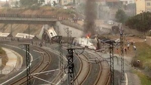 VIDEO / Tragedie feroviară în Spania: Cel puţin 78 de persoane şi-au pierdut viaţa