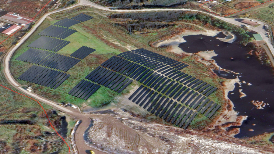 Parc fotovoltaic pe locul gropii de gunoi de la Tirighina