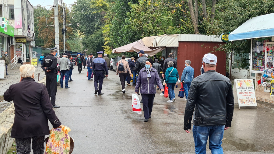 Controale în piețe și în locurile aglomerate din Galați