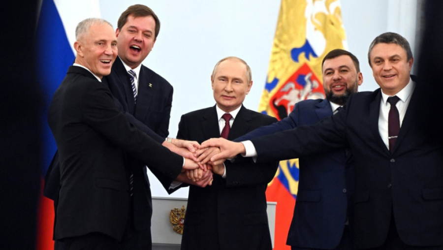 Liderii separatiști, decorați de Putin