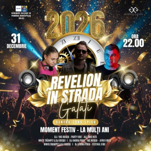 Unde are loc petrecere publică de Revelion din Galaţi