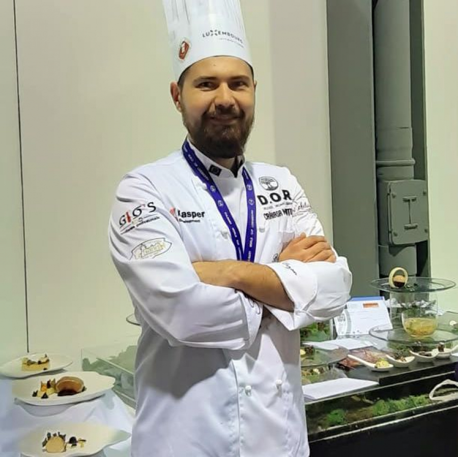 Bucate demne de masa unui rege. Gălăţean medaliat cu bronz la Cupa Mondială de gastronomie (FOTO)