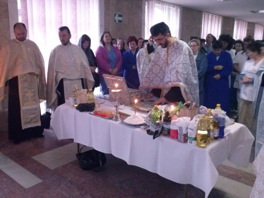 Ceremonial religios la Direcţia de Sănătate Publică Galaţi