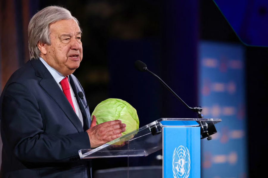 Pe Toni Guterres de la ONU l-a adus varza