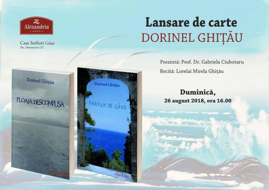 Două volume de poezie, la Librăria Alexandria