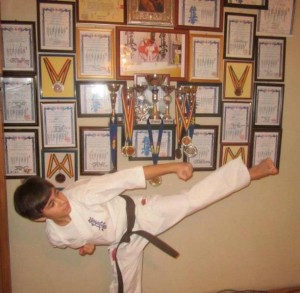 VIDEO / Karate Kid, varianta gălăţeană: Gerardo Dinu, colecţionarul de medalii