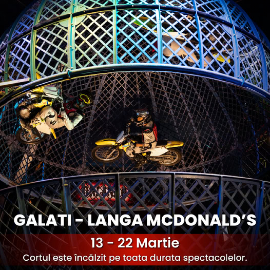 Circul „Orlando” revine la Galaţi. Cât costă biletele la reprezentaţii