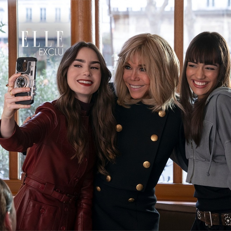 Prima doamnă a Franței, în serialul „Emily in Paris”