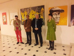 Expoziţie de artă în foaierul Teatrului Muzical: Duplex Crenguţa Macarie - Tudor Şerban