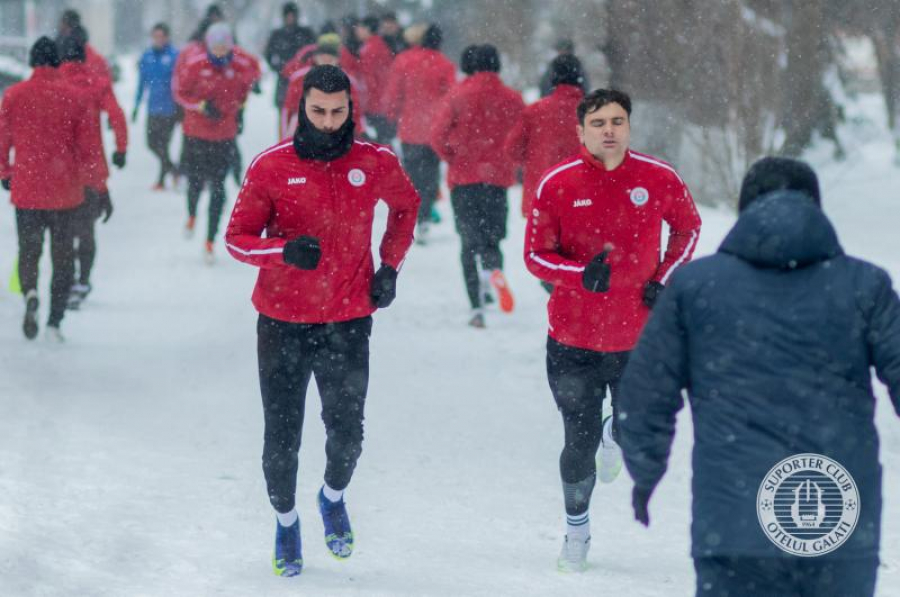 Echipa de fotbal Oțelul, la finalul primului cantonament al iernii. Pregătiri pentru promovare