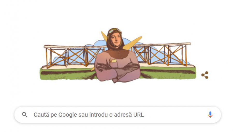 Google şi-a modificat logo-ul în onoarea tecucencei Elena Caragiani Stoenescu, la 135 de la naşterea acesteia