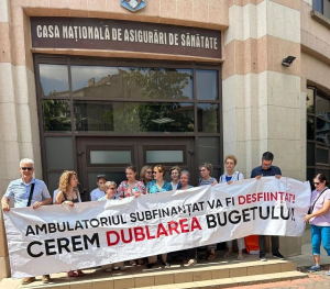 Protest spontan al medicilor din ambulatorii
