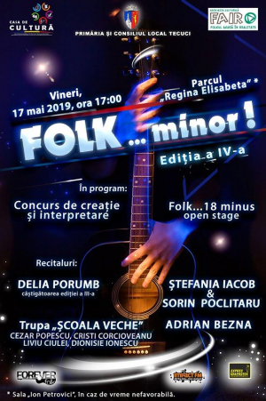 Se caută candidaţi pentru Festivalul Folk minor
