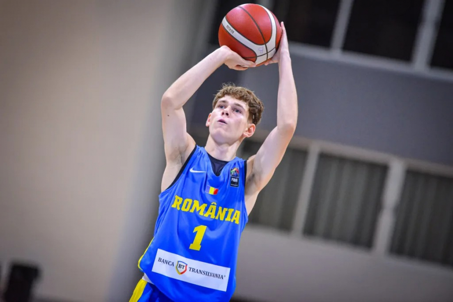Sebastian Boghean, baschetbalistul-minune de 16 ani al Galațiului
