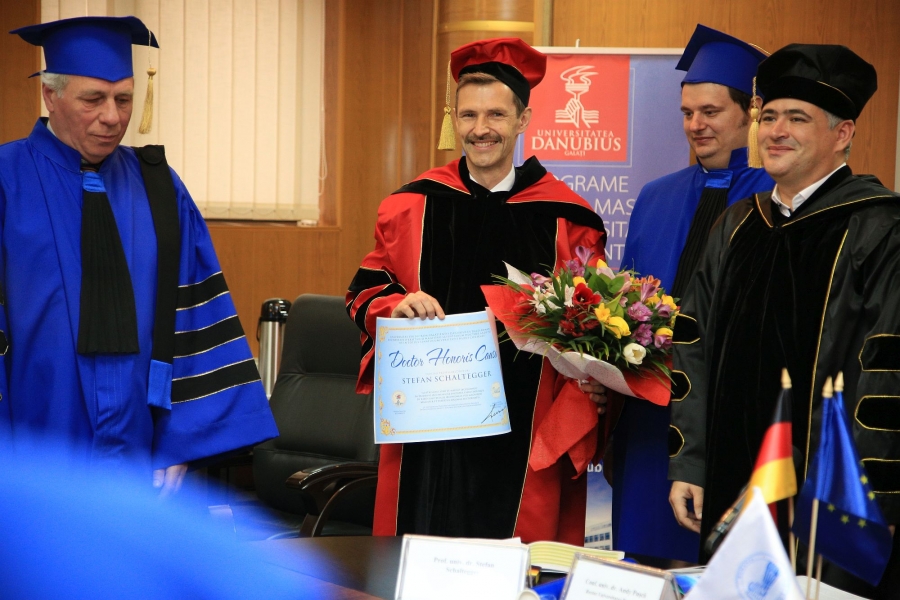 Stefan C. Schaltegger, Doctor Honoris Causa la "Danubius"