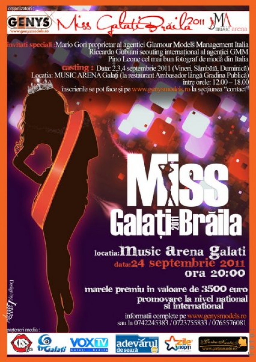 Casting pentru titlul de Miss