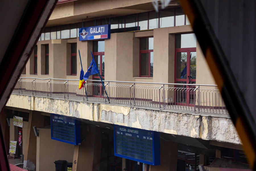 Gara CFR din Galați (încă) așteaptă bugetul