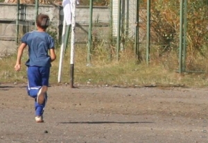 Copil accidentat