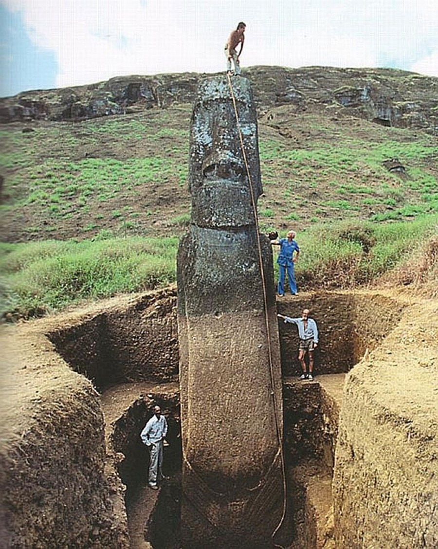 Insula Paştelui şi statuile "misterioase"/ Extratereştri, magie, misticism?