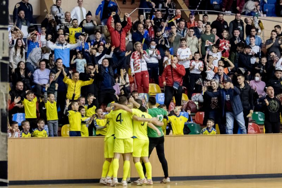 Galațiul găzduiește două partide din finala campionatului de futsal