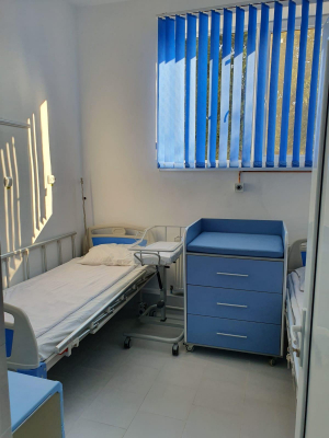 Secţiile de ginecologie şi neonatologie ale spitalului, modernizate
