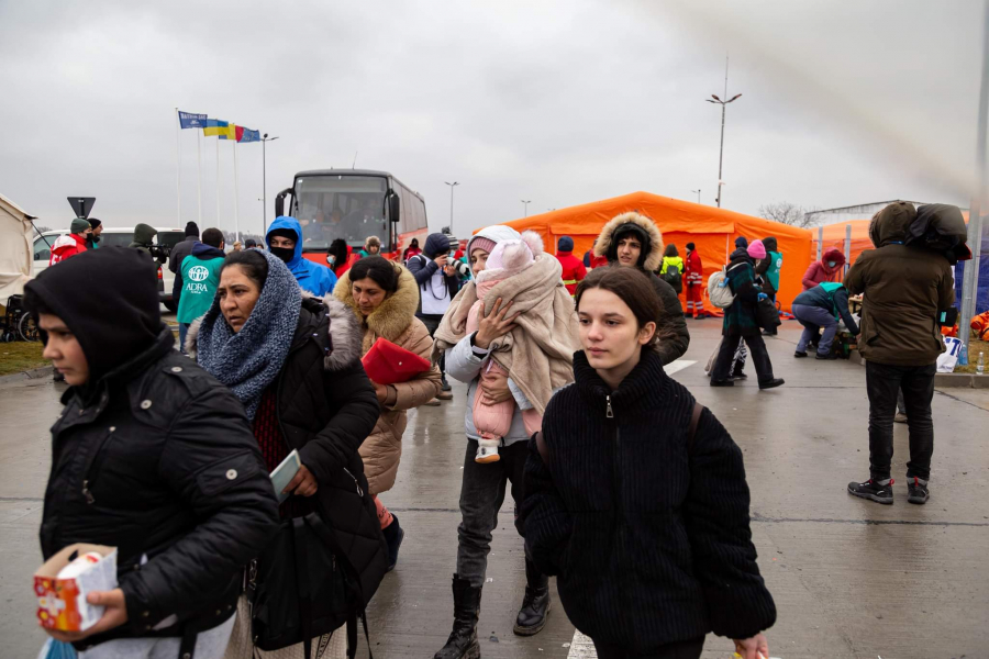 Creștere masivă a numărului refugiaților din Ucraina în ultimele 48 de ore