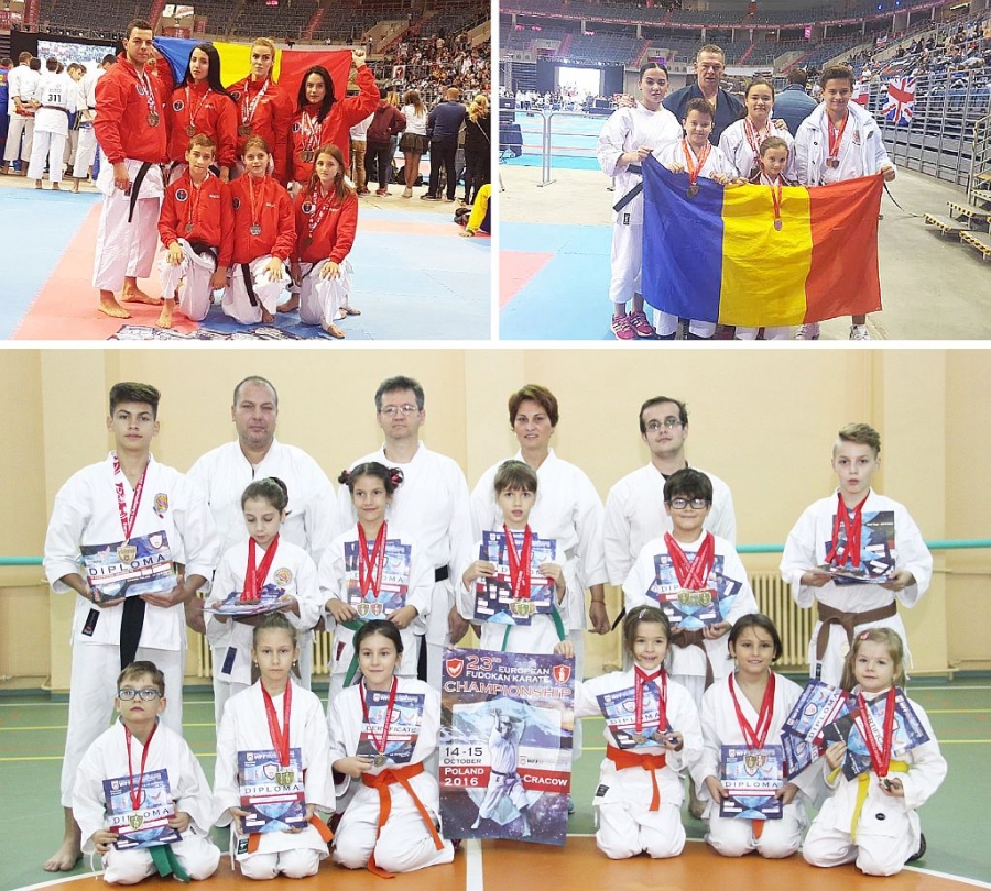 CAMPIONI europeni la karate tradiţional